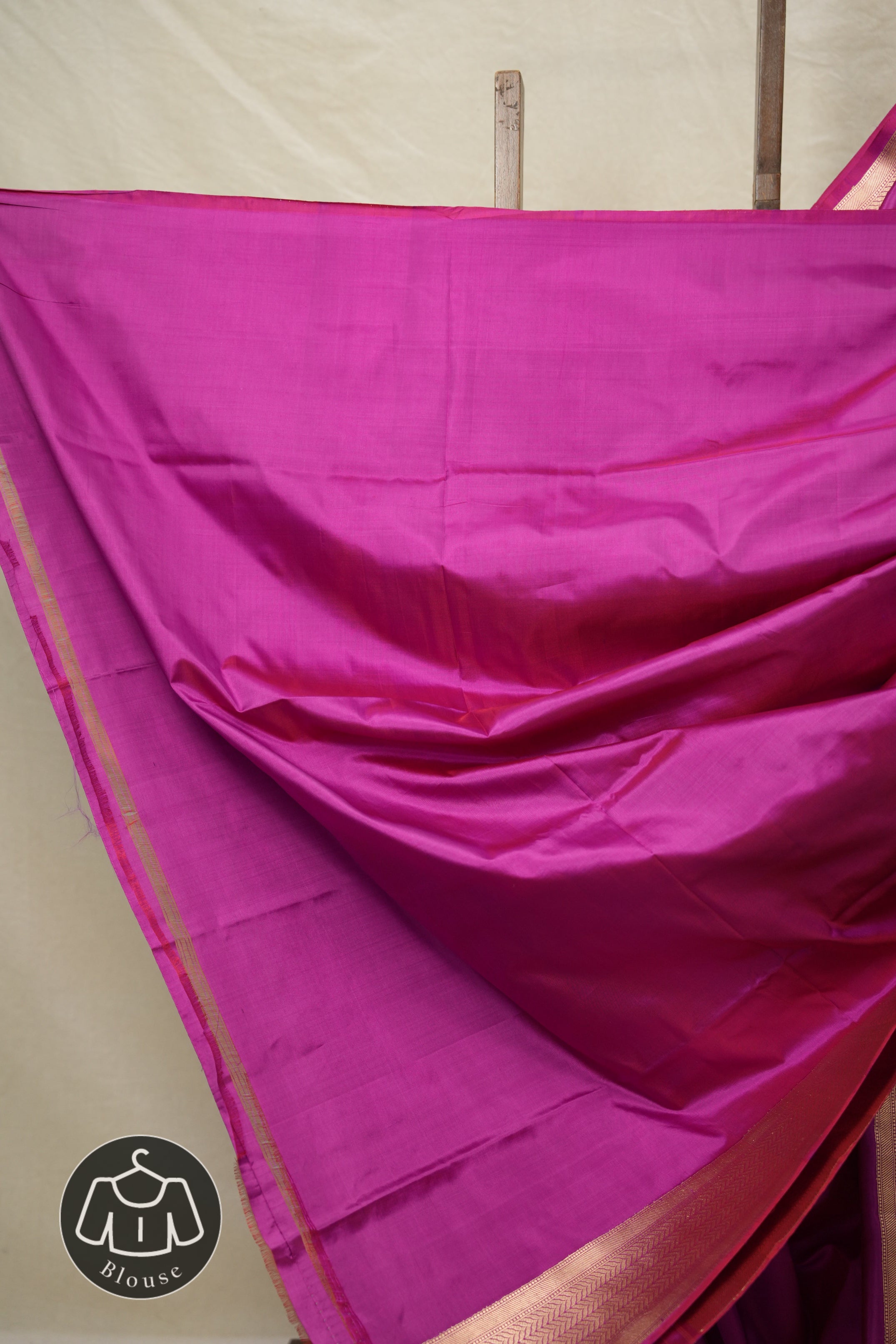 Rani Pink Banarasi Silk Saree - SRRPBSS017