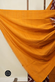 Maroon Pochampalli Cotton Ikat Saree - SRMPCIS713