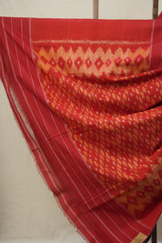 Blue Pochampalli Cotton Ikat Saree - SRBPCIS663