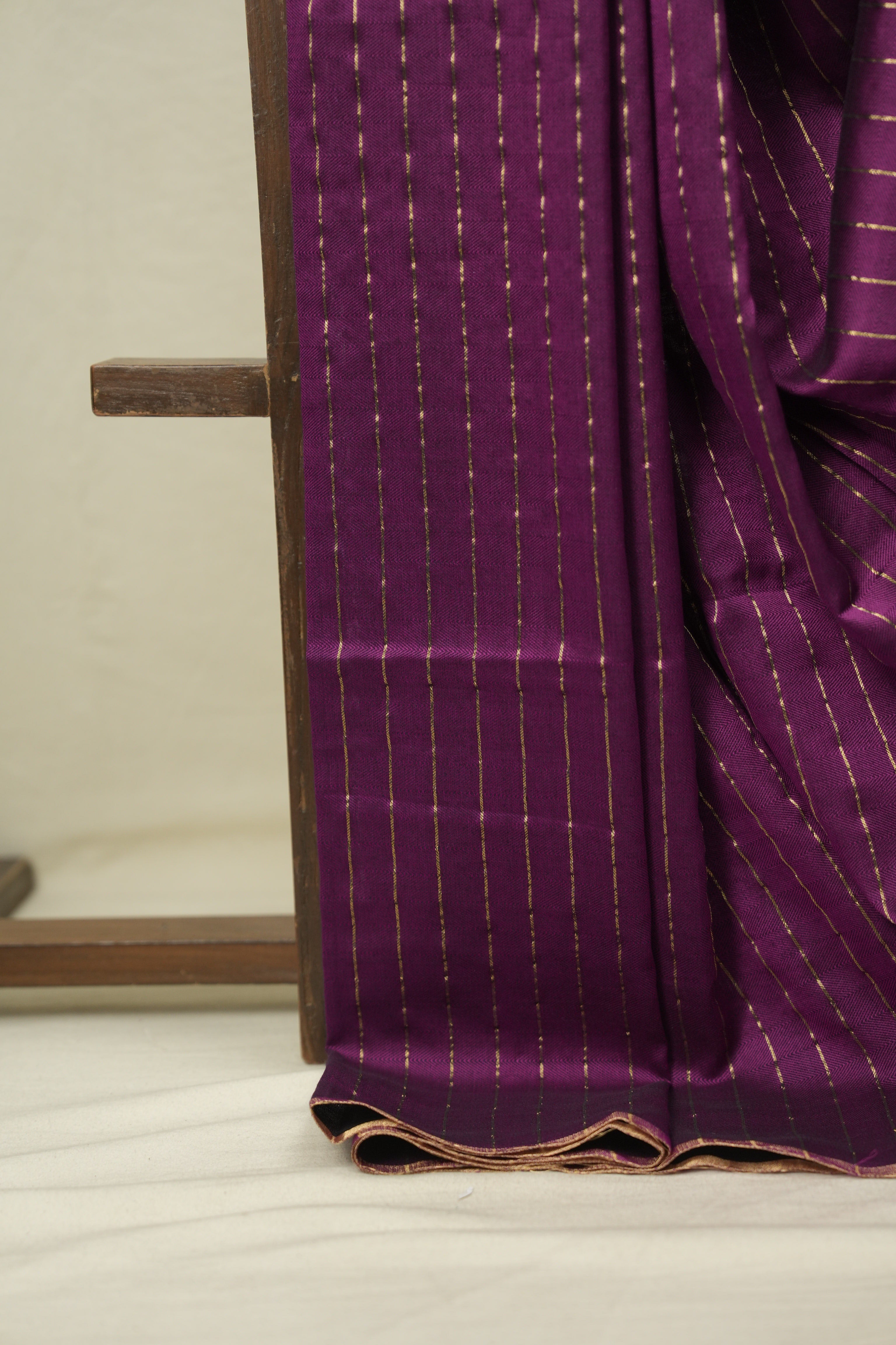 Purple Maheshwari Saree - SRPMS1214
