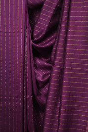 Purple Maheshwari Saree - SRPMS1214