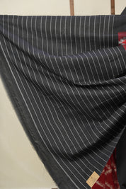 Red Pochampalli Cotton Ikat Saree - SRRPCIS714