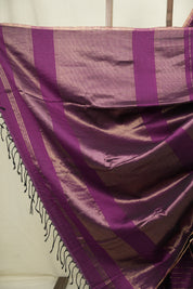 Purple Maheshwari Saree - SRPMS1214