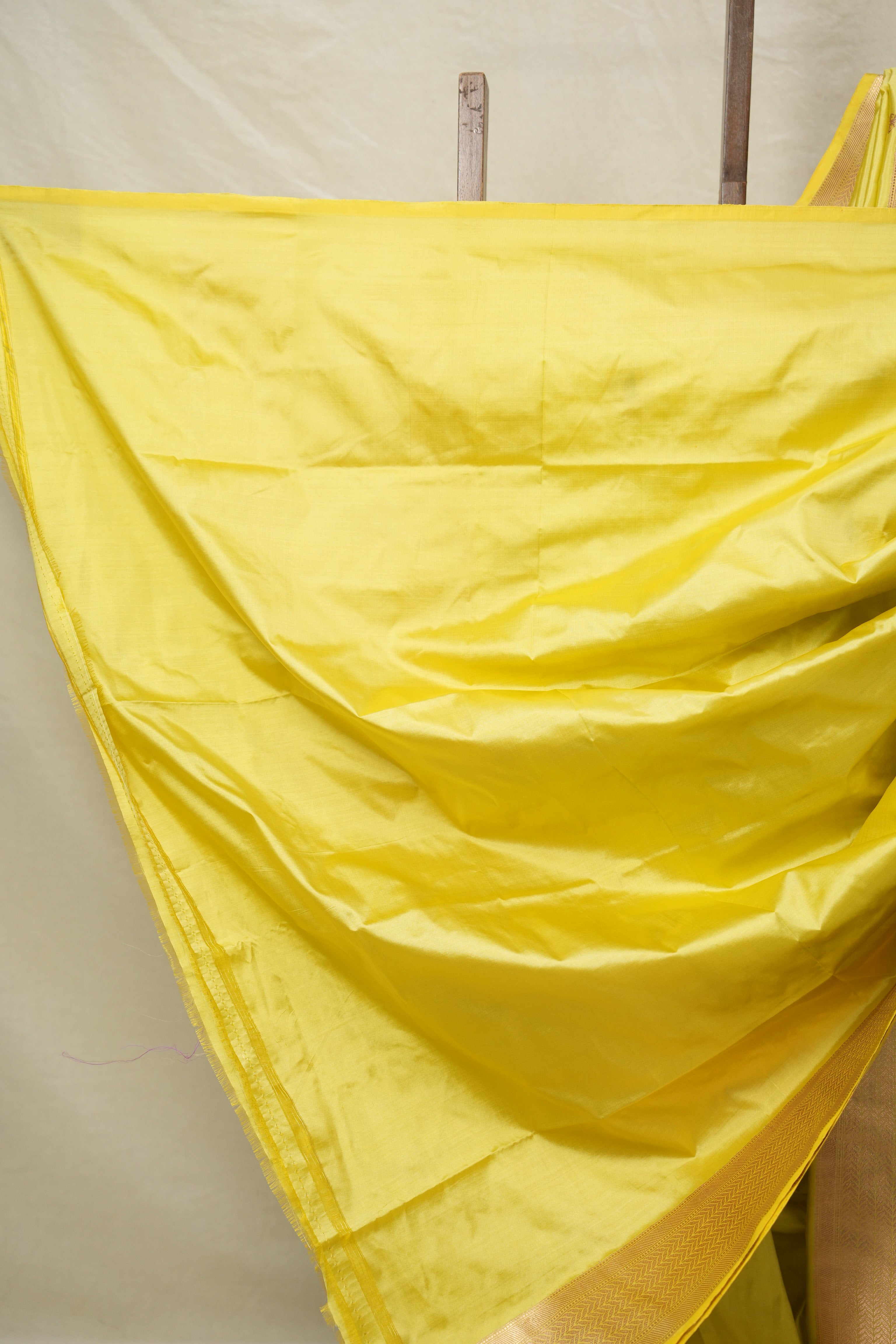 Lemon Yellow Banarasi Silk Saree - SRLYBSS022