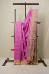 Pink Soft Silk Saree-SRPSSS44EX
