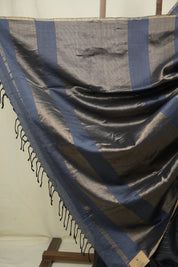 Grey Maheshwari Saree - SRGMS1210