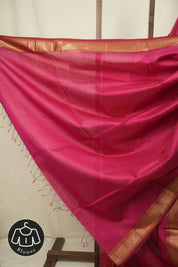 Pink Maheshwari Saree - SRPMS1196