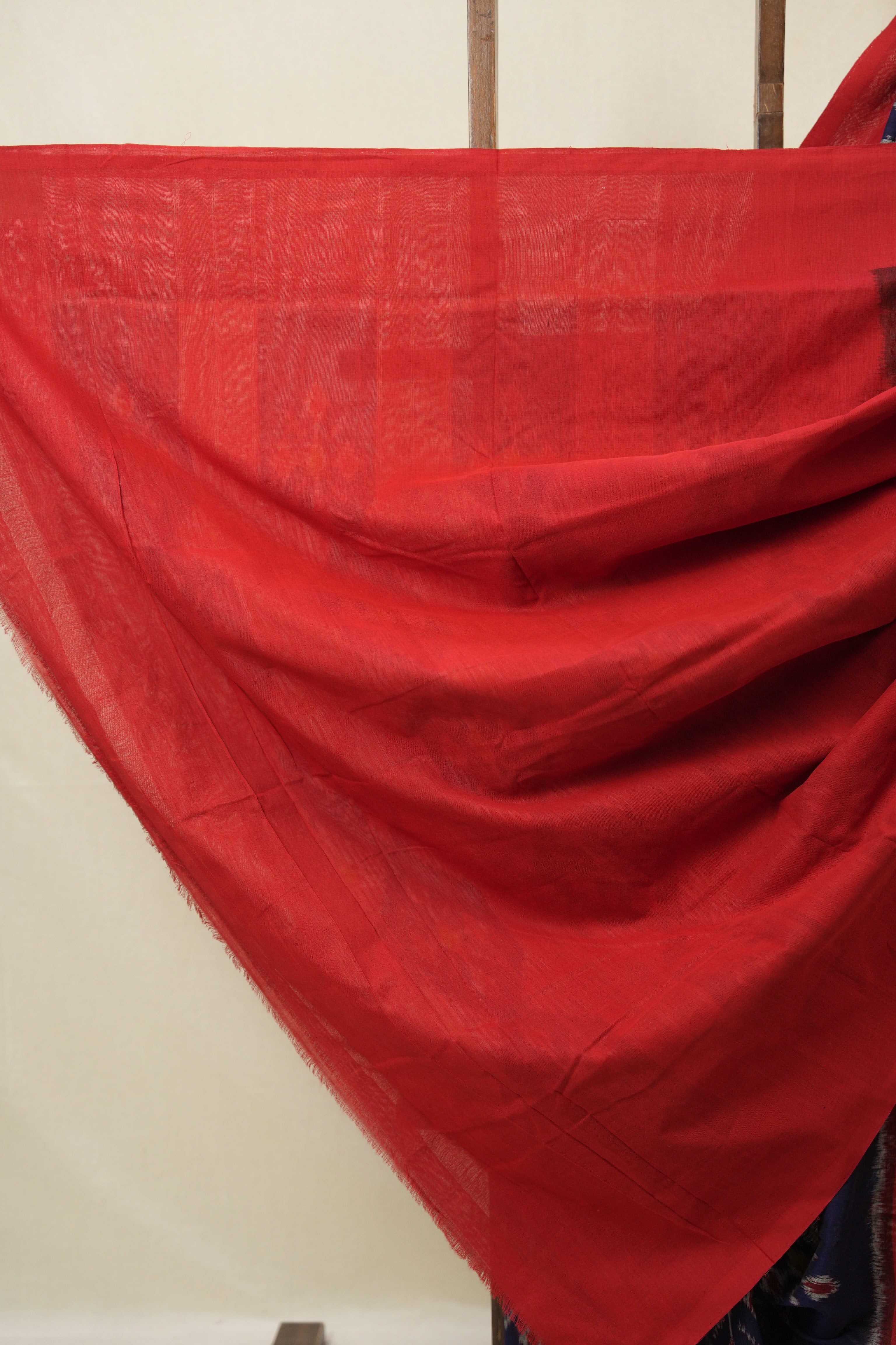 Nevy Blue Pochampalli Cotton Ikat Saree - SRNBPCIS670