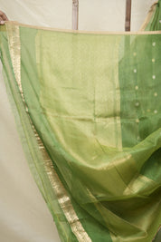 Green Tissue Banarasi Silk Saree - SRGTBSS26