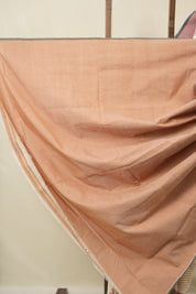 Off-White Pochampalli Cotton Ikat Saree - SROWPCIS673