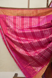 Lilac Purple Pochampalli Silk Ikat Saree - SRLPPSIS296