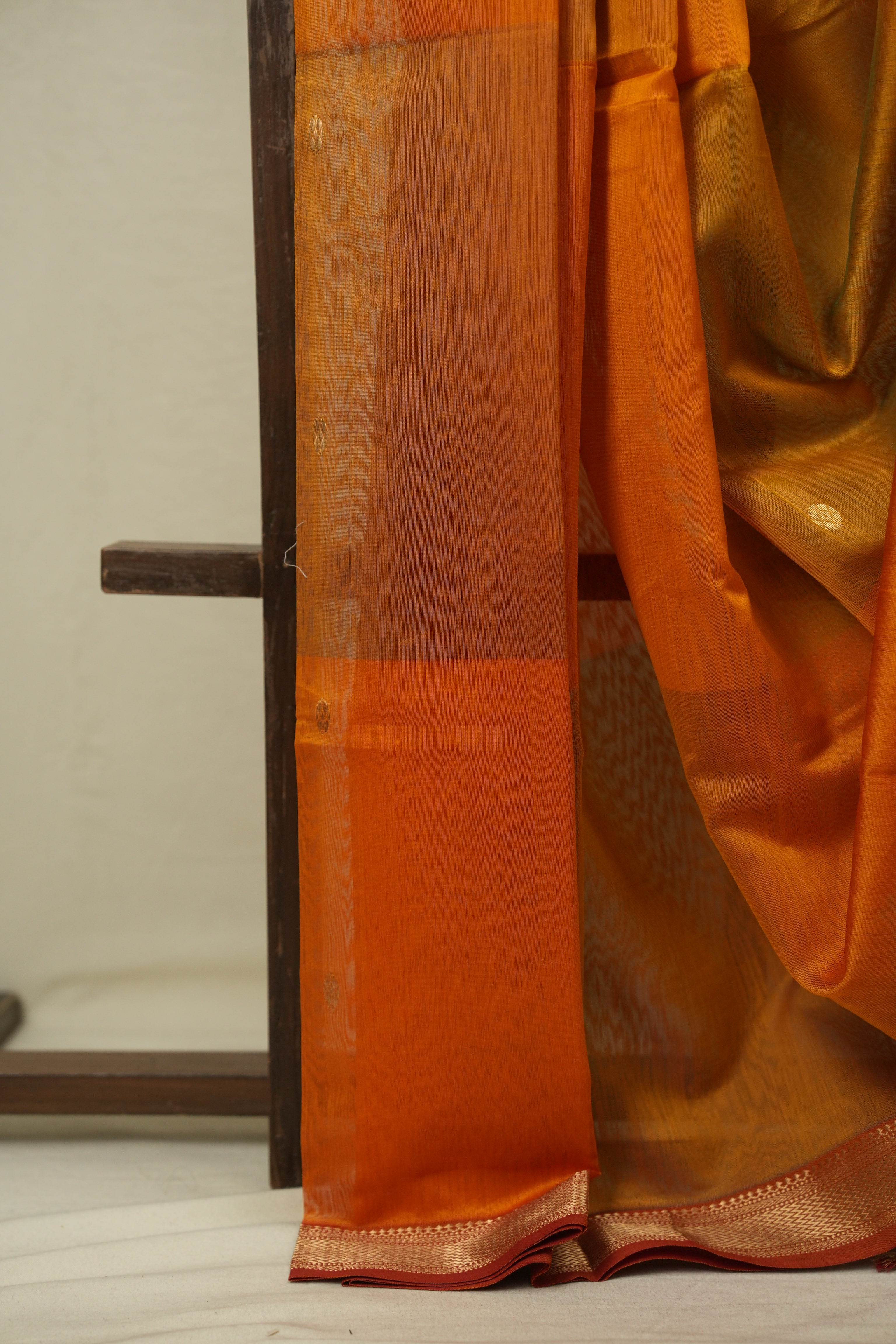 Musturd Maheshwari Saree - SRMMS1193