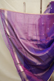 Purple Tissue Banarasi Silk Saree - SRPTBSS12