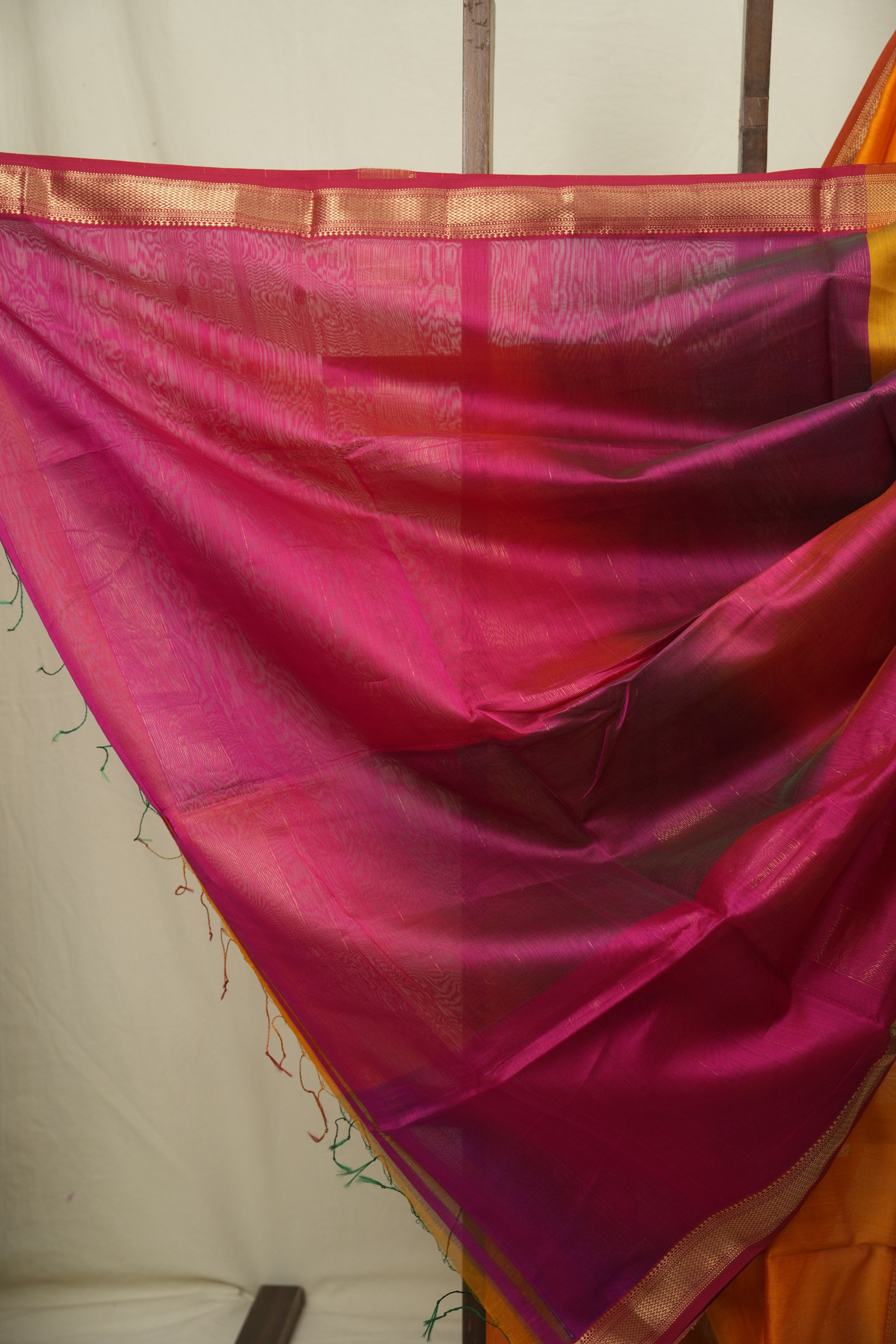 Musturd Maheshwari Saree - SRMMS1193