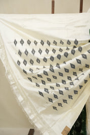 Green Pochampalli Silk Ikat Saree - SRGPSIS309