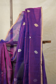 Purple Tissue Banarasi Silk Saree - SRPTBSS008