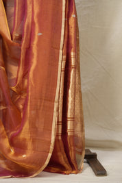 Two Tone Gold Tissue Banarasi Silk Saree - SRTTGTBSS007