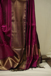 Pink Maheshwari Saree - SRPMS1176