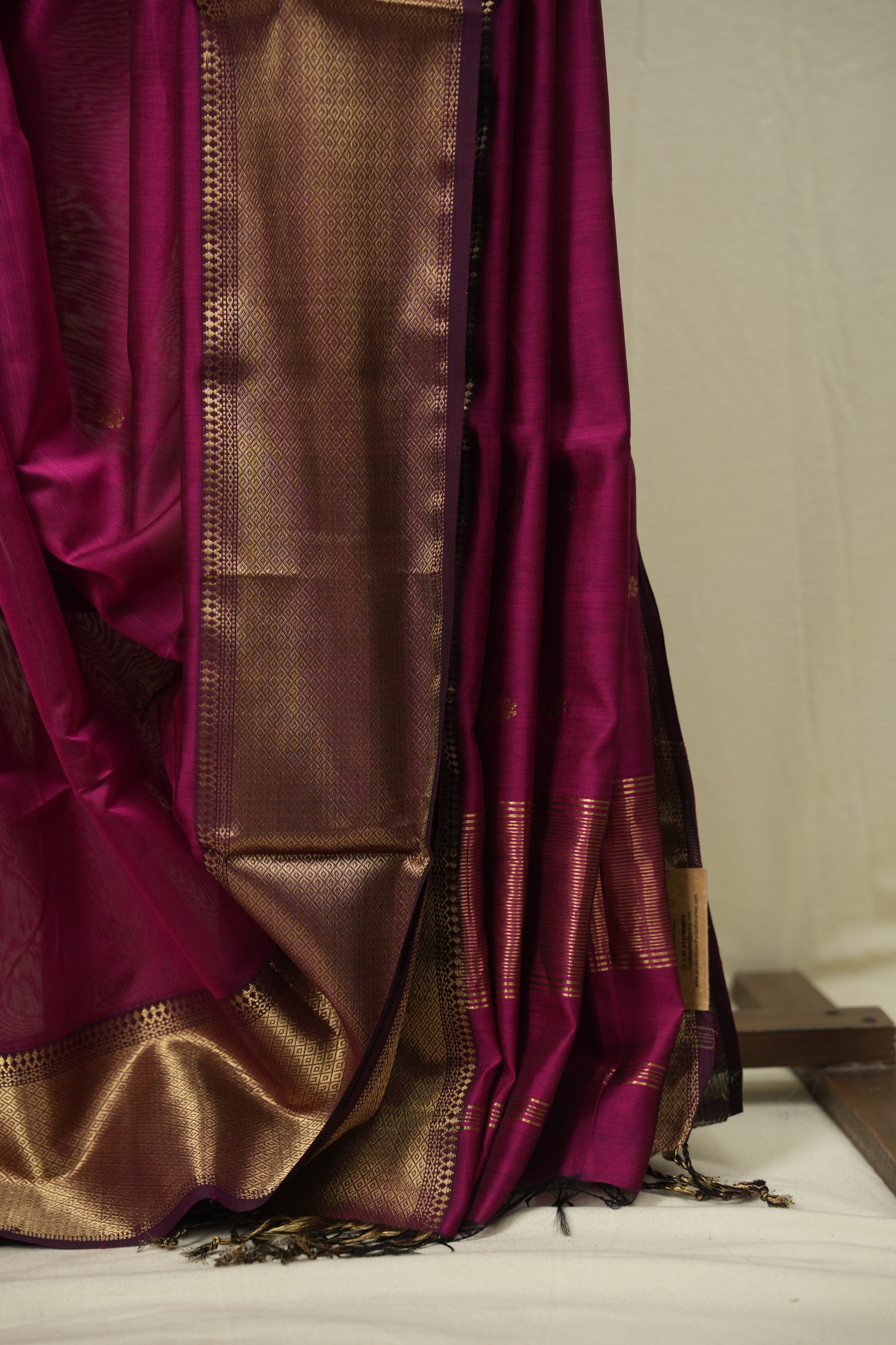 Pink Maheshwari Saree - SRPMS1176