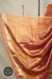 Two Tone Gold Tissue Banarasi Silk Saree - SRTTGTBSS007