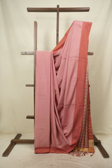 Pink Cotton IIkal Saree - SRPCIS1147