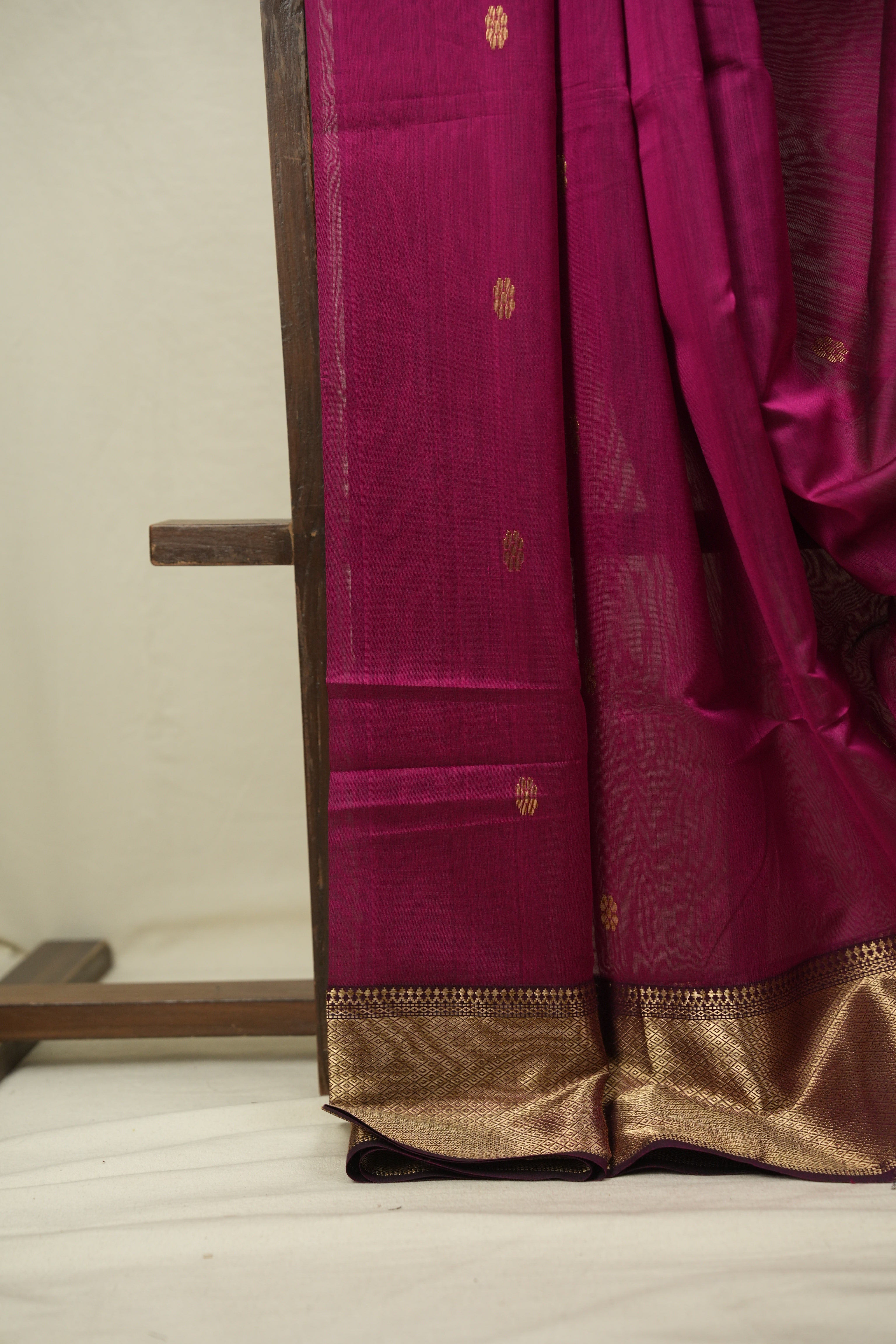 Pink Maheshwari Saree - SRPMS1176