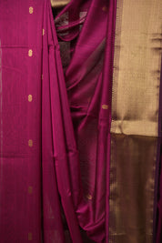 Pink Maheshwari Saree - SRPMS1176