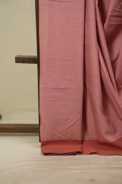 Pink Cotton IIkal Saree - SRPCIS1147
