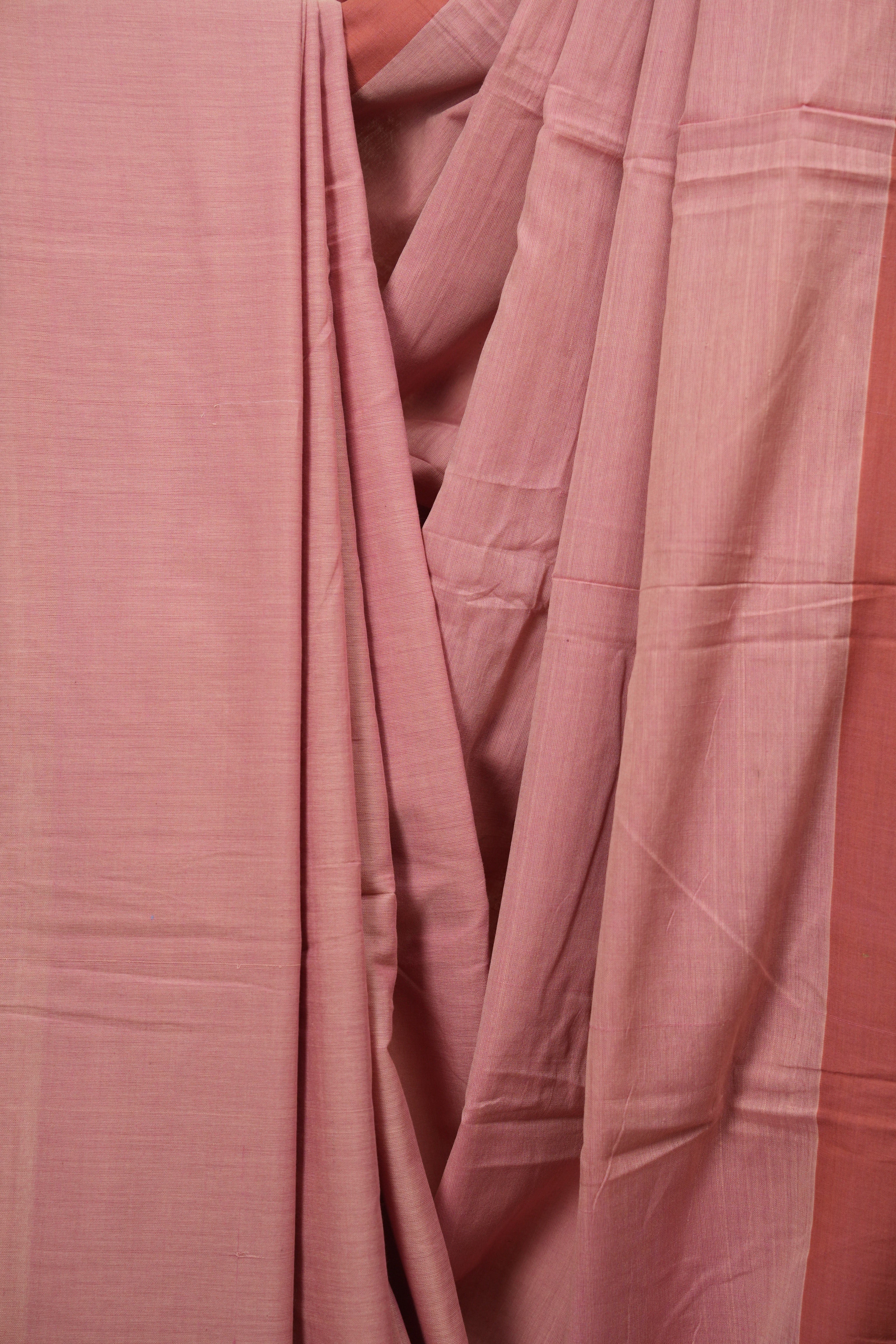 Pink Cotton IIkal Saree - SRPCIS1147