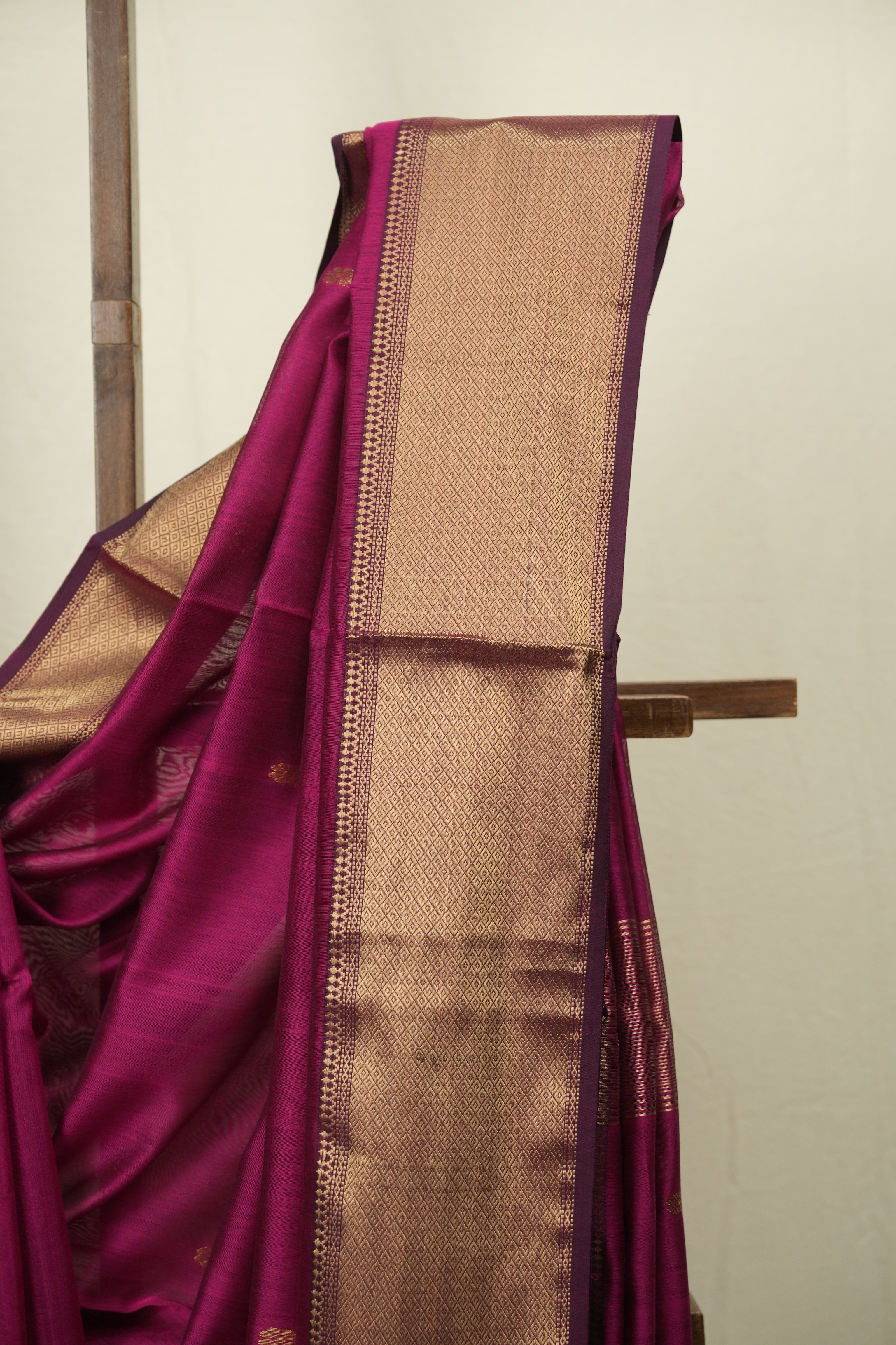 Pink Maheshwari Saree - SRPMS1176