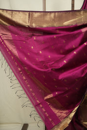 Pink Maheshwari Saree - SRPMS1176