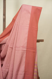 Pink Cotton IIkal Saree - SRPCIS1147