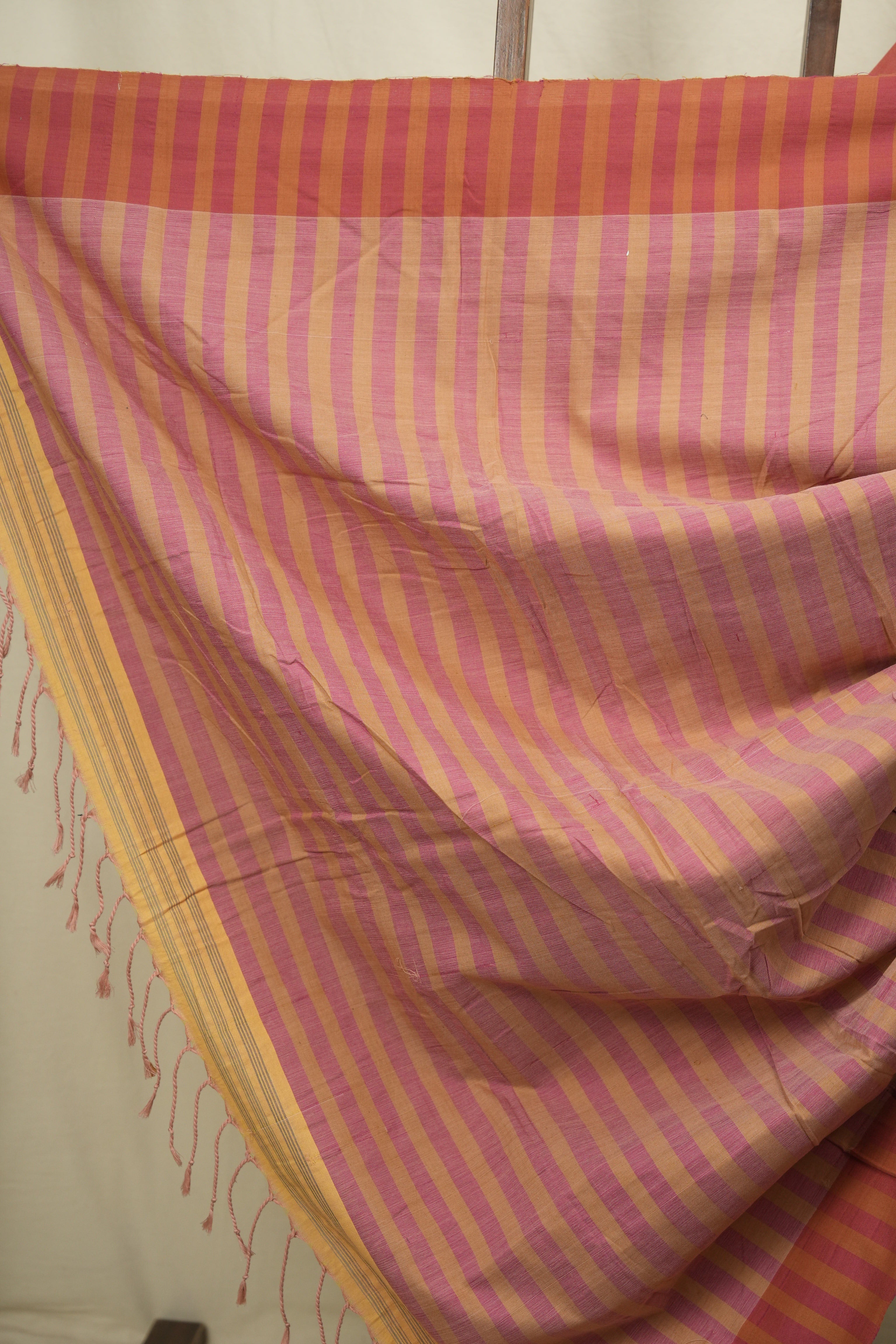Pink Cotton IIkal Saree - SRPCIS1147