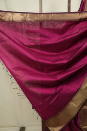 Pink Maheshwari Saree - SRPMS1176