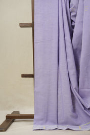 Lavender Cotton Paithani Saree - SRLCPS696