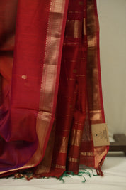 Multicolour Maheshwari Saree - SRMMS1189