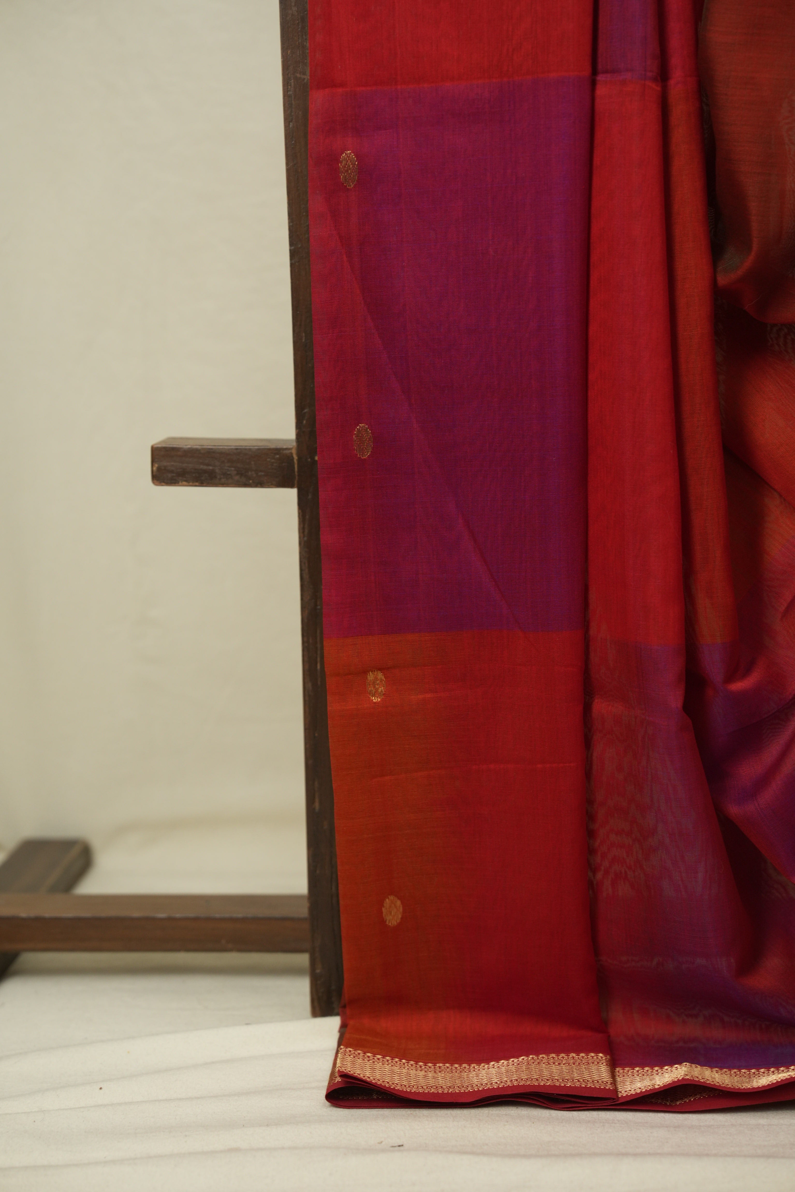Multicolour Maheshwari Saree - SRMMS1189