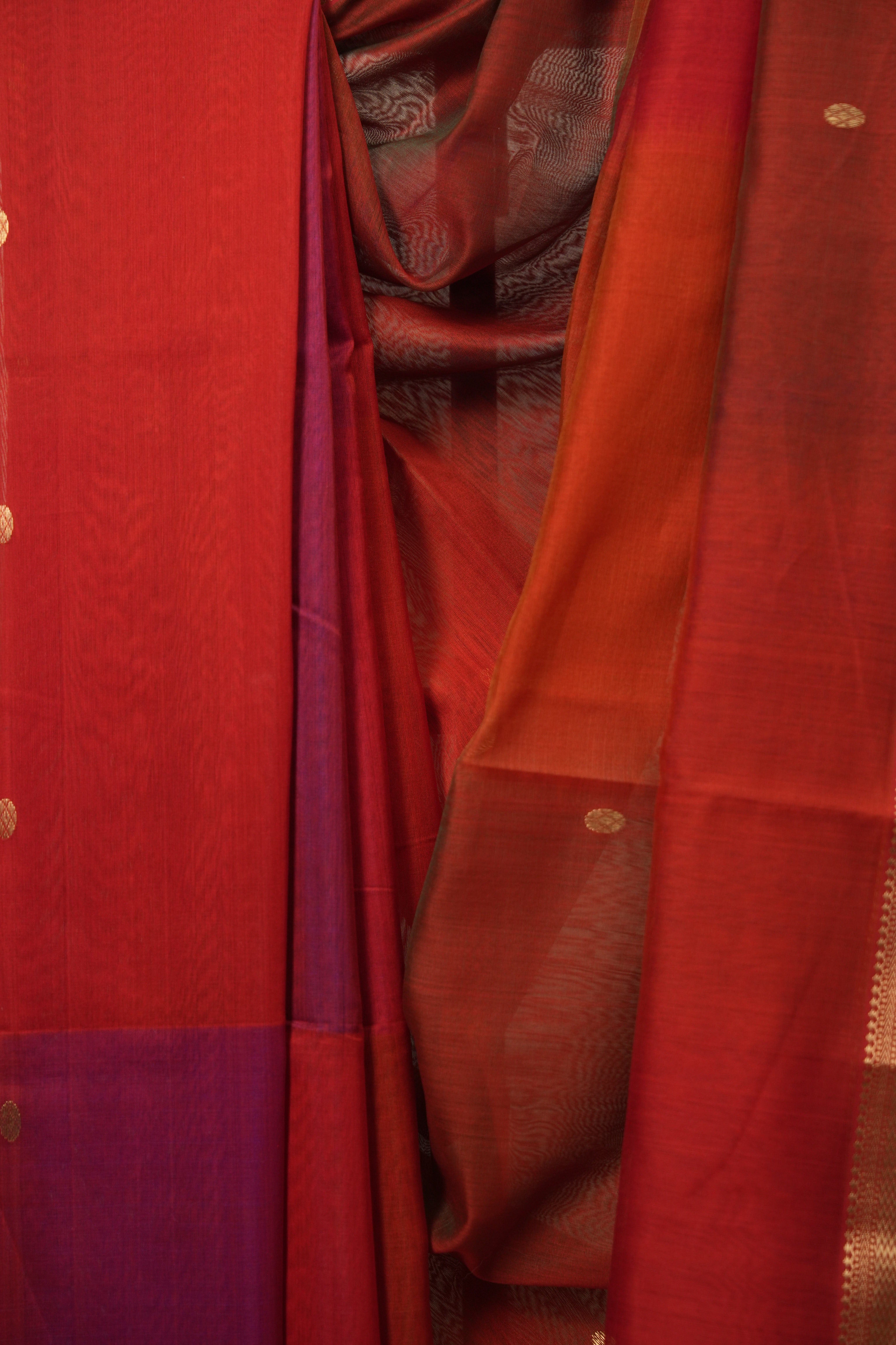 Multicolour Maheshwari Saree - SRMMS1189