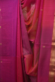 Pink Maheshwari Saree - SRPMS1191