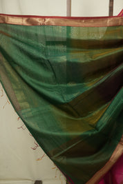 Pink Maheshwari Saree - SRPMS1191