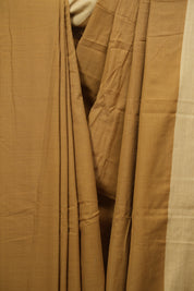 Brown Cotton IIkal Saree - SRBCIS1150