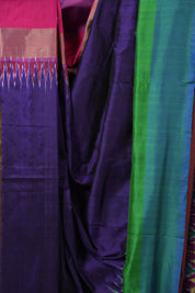 Violet Pochampalli Silk Ikat Saree - SRVPSIS301