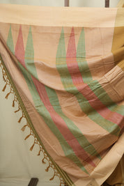Brown Cotton IIkal Saree - SRBCIS1150