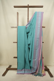Aqua Cotton IIkal Saree - SRACIS1148