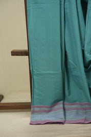 Aqua Cotton IIkal Saree - SRACIS1148