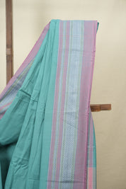 Aqua Cotton IIkal Saree - SRACIS1148