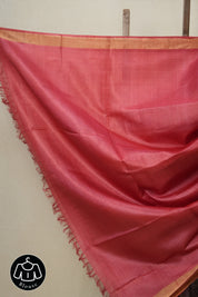 Purple Kosa Tussar Silk Saree - SRPKTSS754