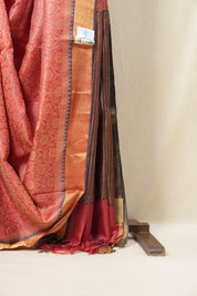 Pink Kosa Tussar Silk Saree - SRPKTSS862
