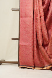 Pink Kosa Tussar Silk Saree - SRPKTSS862
