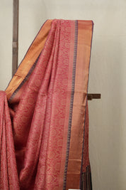 Pink Kosa Tussar Silk Saree - SRPKTSS862
